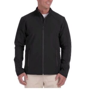 Devon and Jones Mens Black Doubleweave Tech-Shell
Jacket XL